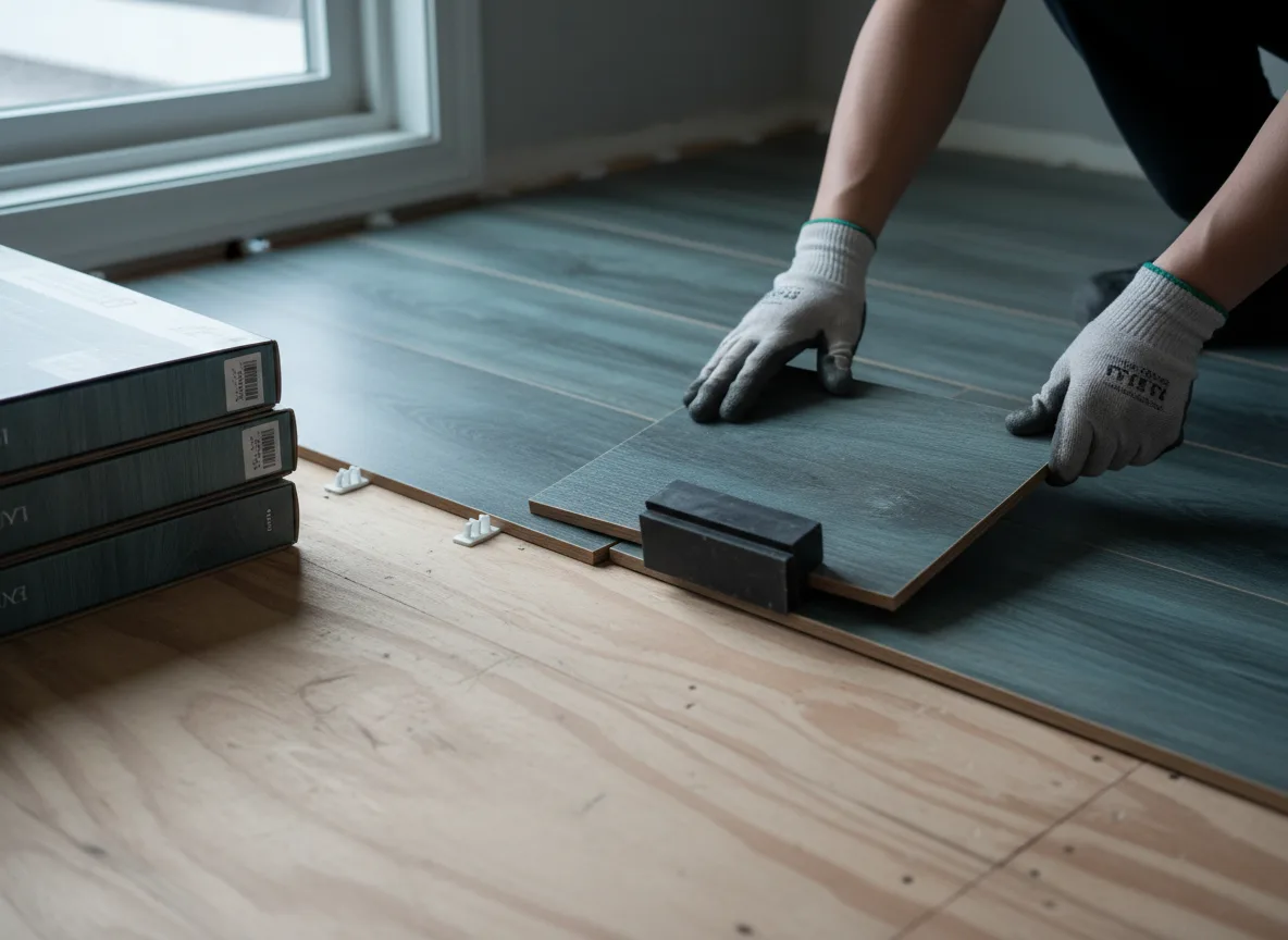 Luxury Vinyl Plank Installation company in Spencerville, OK